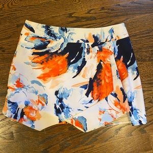Patterned Skort
